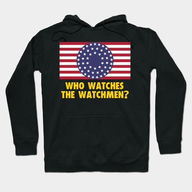 Who Watches the Watchmen? Hoodie by popkulturniy